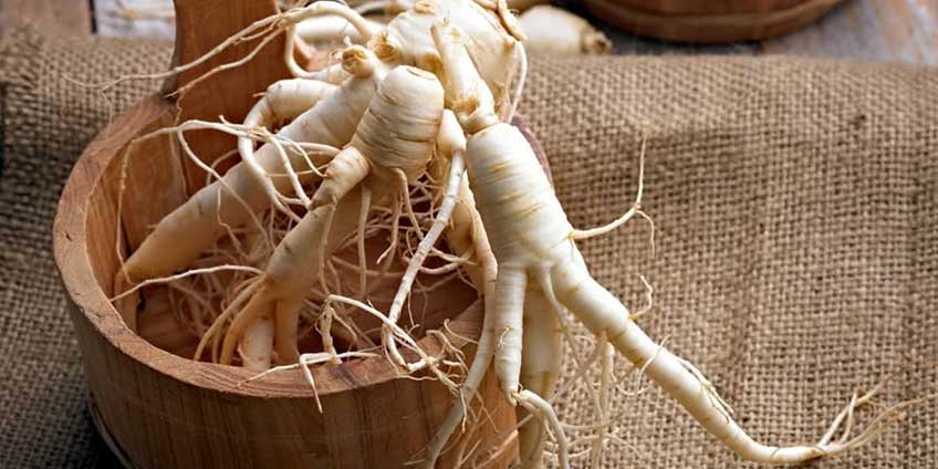How does Ginseng improve hair condition